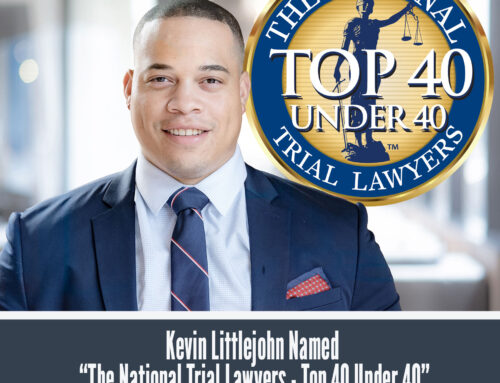 Kevin Littlejohn named to The National Trial Lawyers- Top 40 Under 40